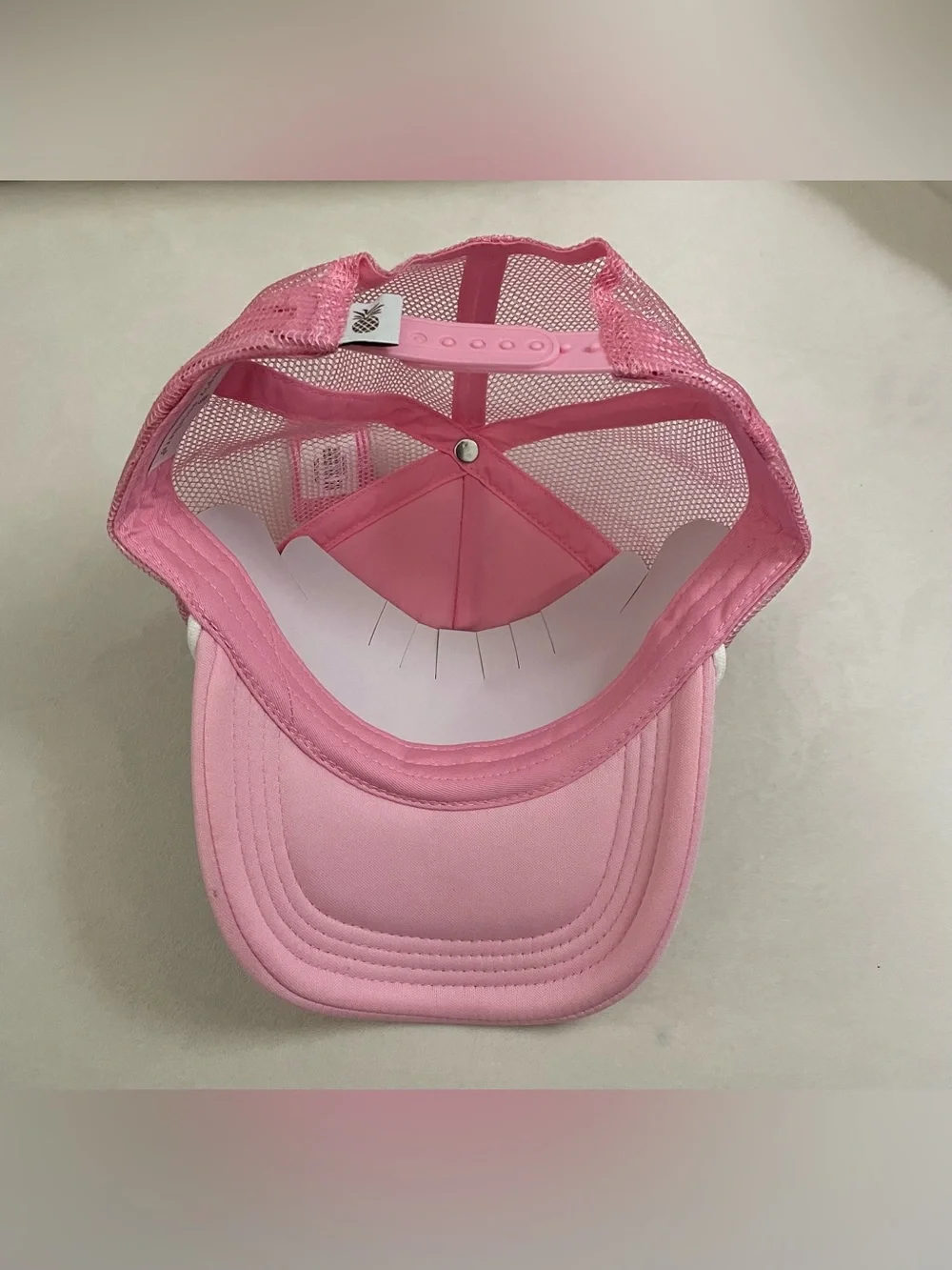 Simply Southern NWT Pink 'Good Vibes' Floral Trucker Hat
